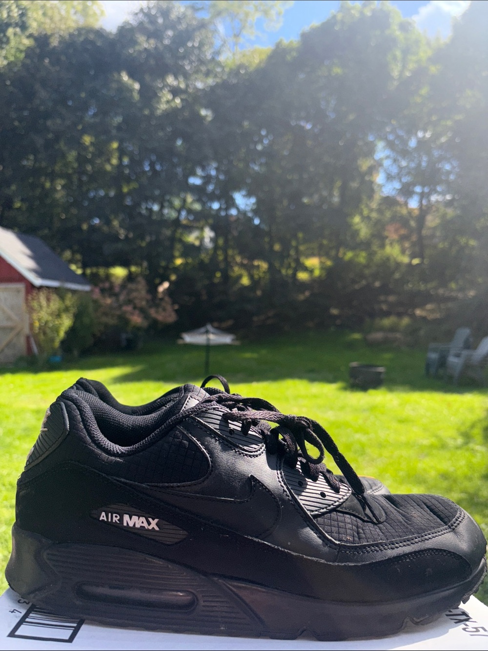 Nike Air Max 90 Men's Black Sneakers size 13